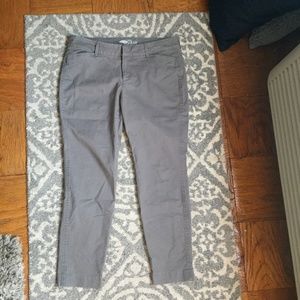 Women's Gray Old Navy Pixie Pants Sz 8 Petite